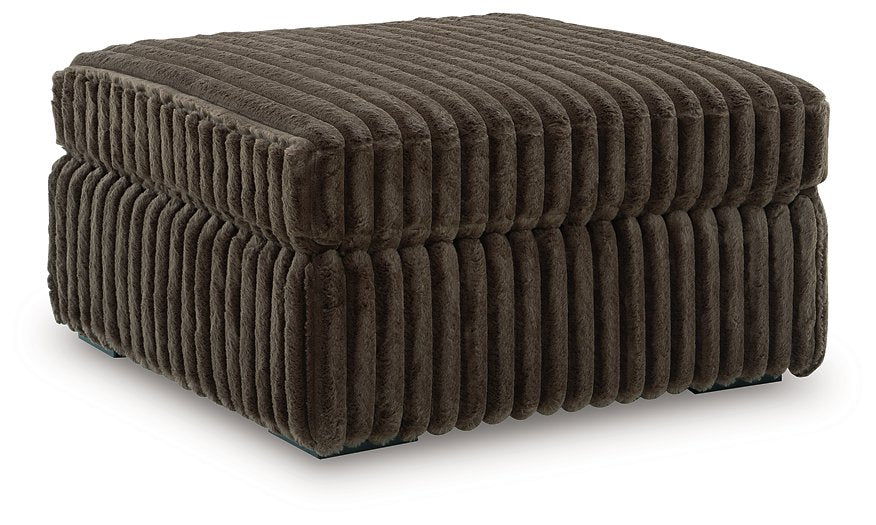 Midnight-Madness Oversized Accent Ottoman (Labor Day)