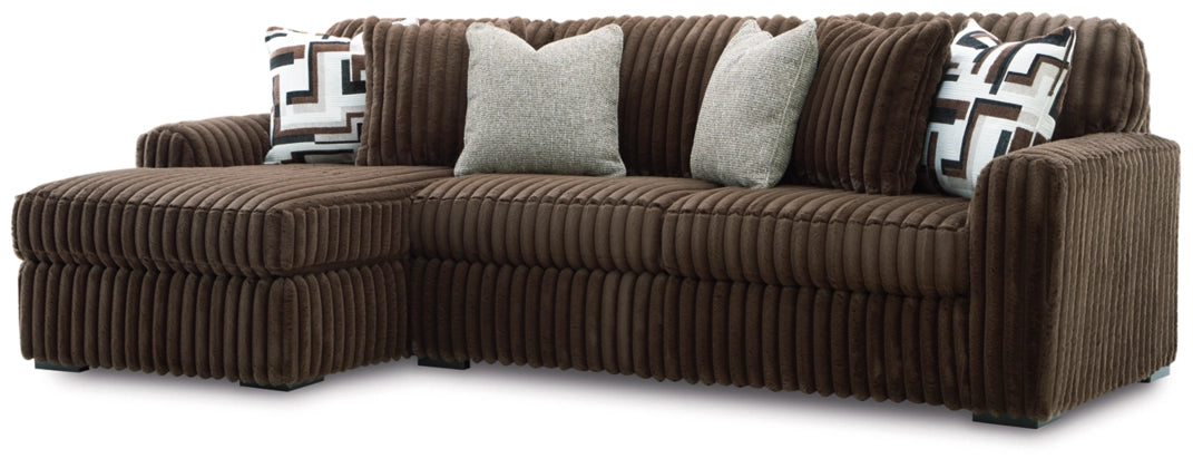 Midnight-Madness 2-Piece Sectional Sofa with Chaise (LaborDay)