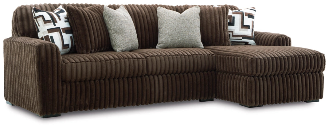 Midnight-Madness 2-Piece Sectional Sofa with Chaise (LaborDay)