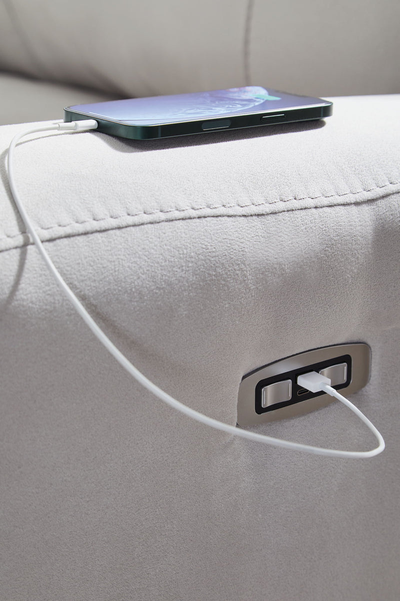 Social Pointe - Reclining Sectional