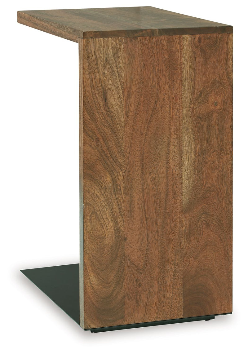 Wimshaw - Accent Table - Brown / Black