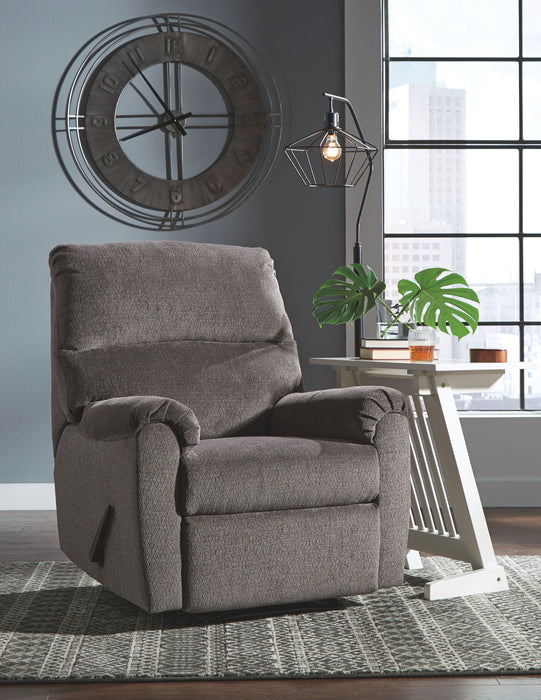 Nerviano - Zero Wall Recliner - Dark Gray