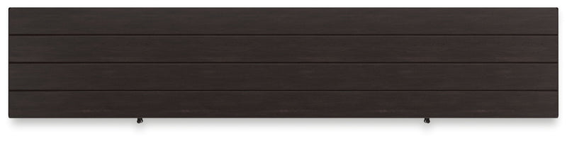 Darborn - 88" TV Stand With Electric Infrared Fireplace Insert - Gray / Brown