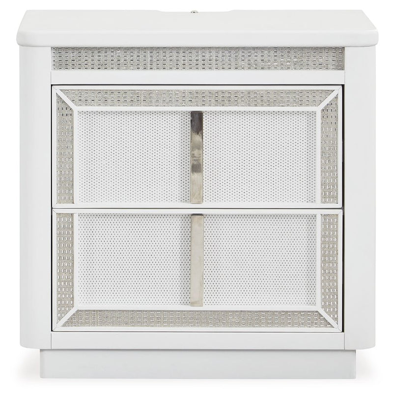 Chalanna - Two Drawer Night Stand - White