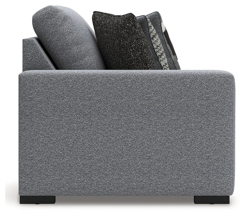 Bealton - LAF Corner Chair - Salt And Pepper
