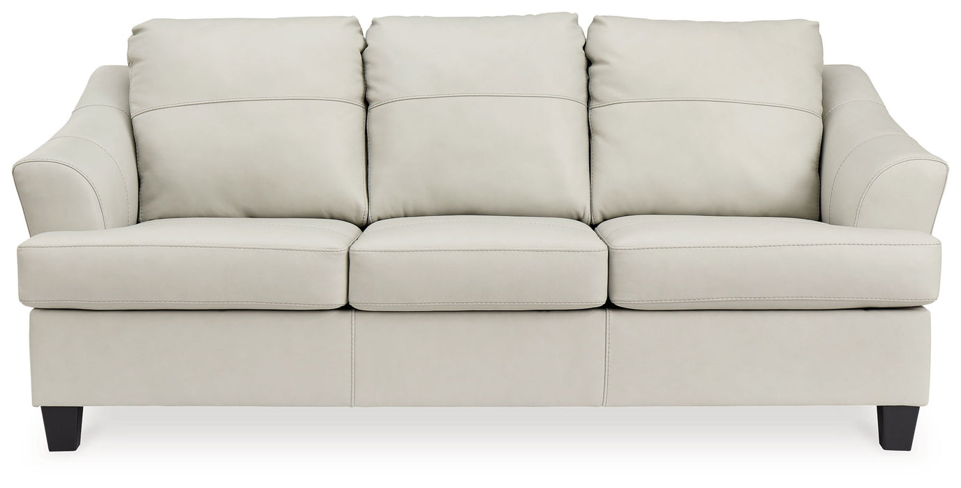 Genoa - Sofa - Leather Match - Coconut