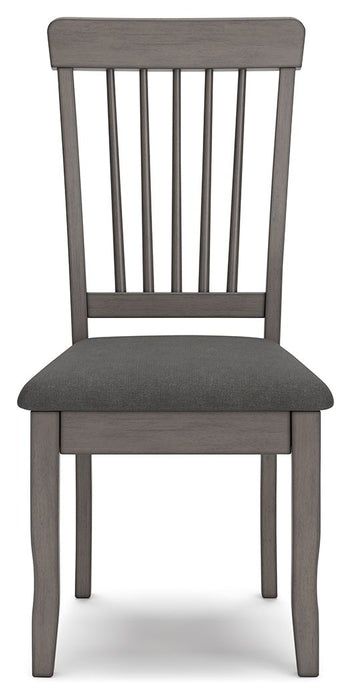 Shullden - Dining Room Side Chair (Set of 2) - Gray