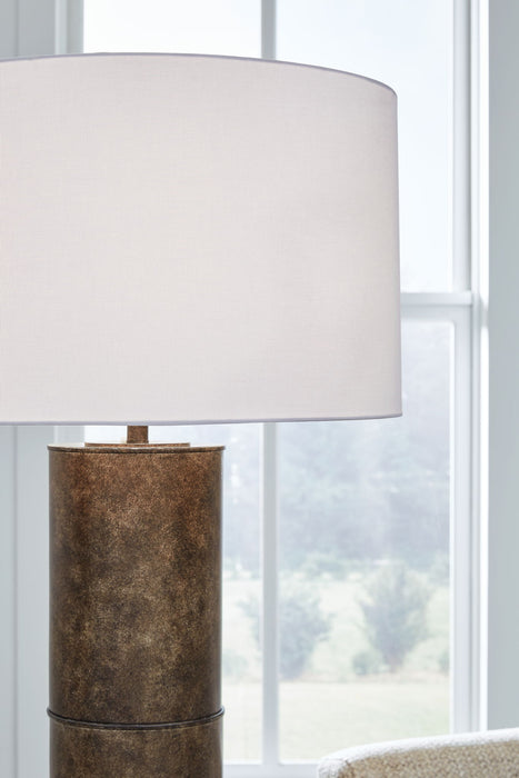 Jebson - Metal Floor Lamp - Dark Bronze Finish