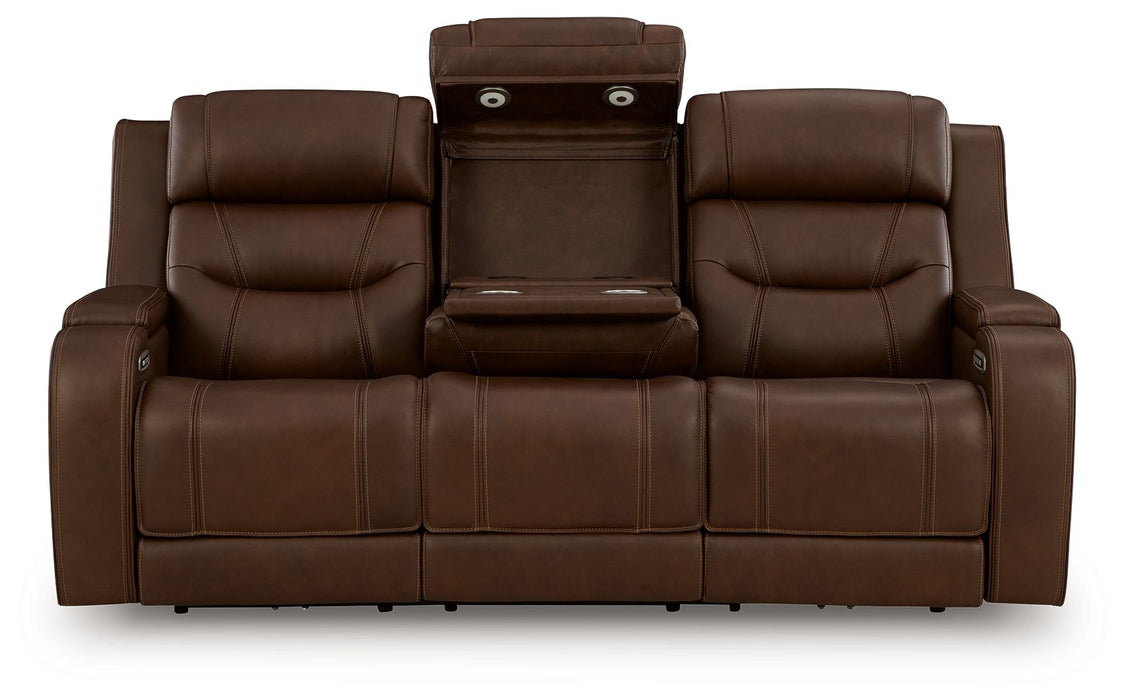 Knightington - Power Reclining Sofa With Audio Seating