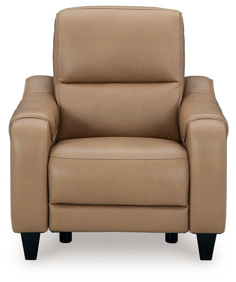 Mosswell - Power Recliner With Adj Headrest - Toffee