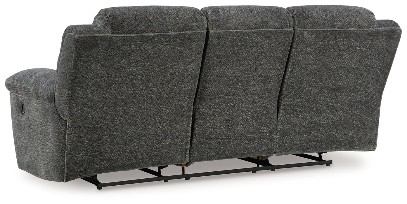 Frohn - Reclining Sofa - Fabric - Graphite