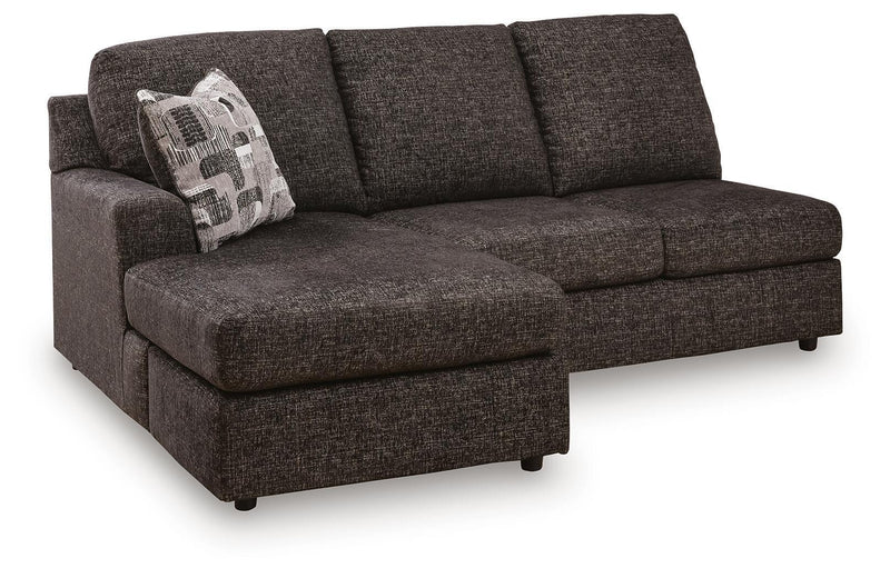 Lentiz - LAF Sofa Chaise - Onyx