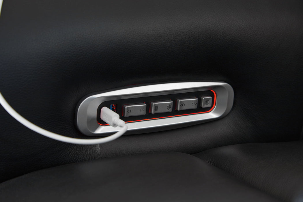 5Z-Comfort - Relaxation - Power Reclining Loveseat with Console / Adj Headrest