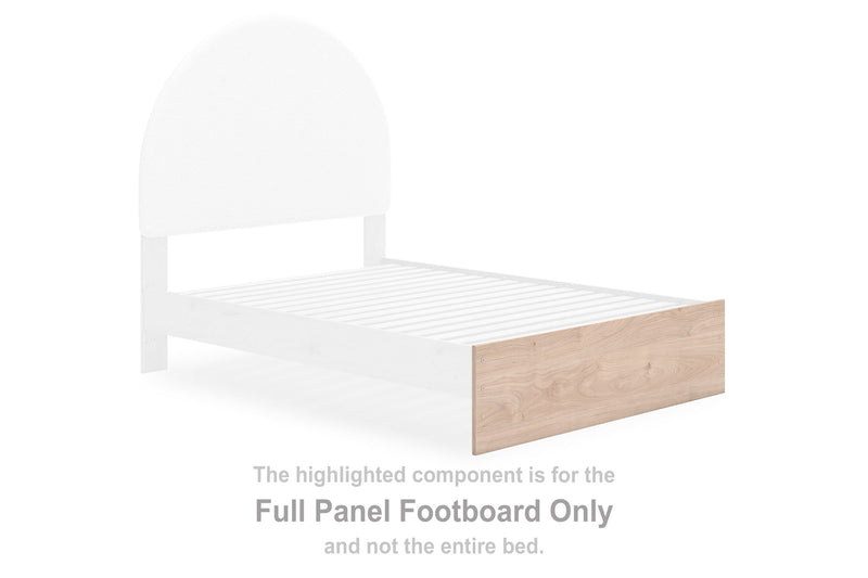 Arloster - Full Panel Footboard - Tan