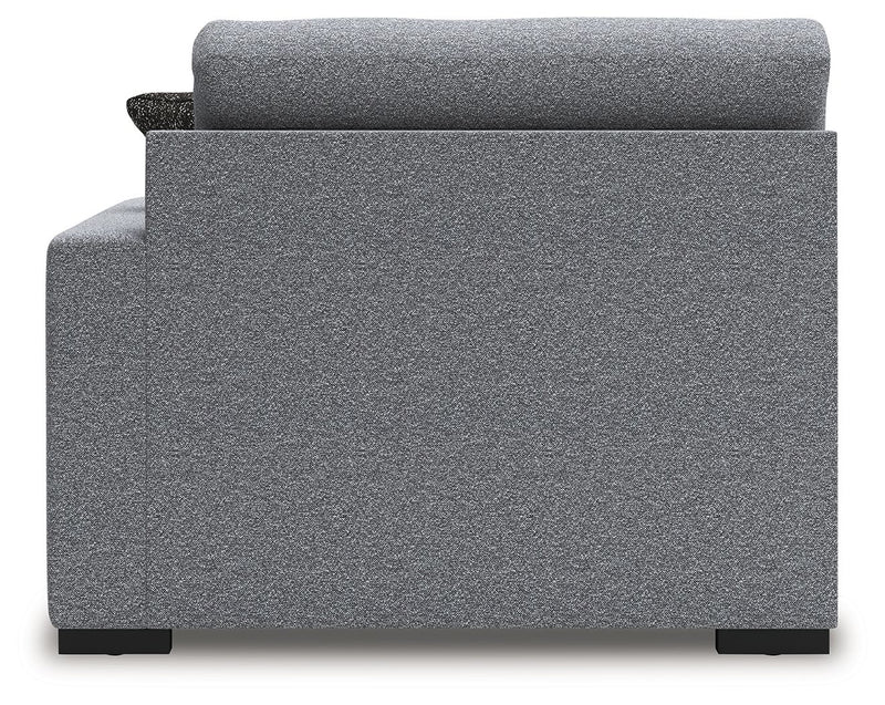 Bealton - RAF Corner Chaise - Salt and Pepper