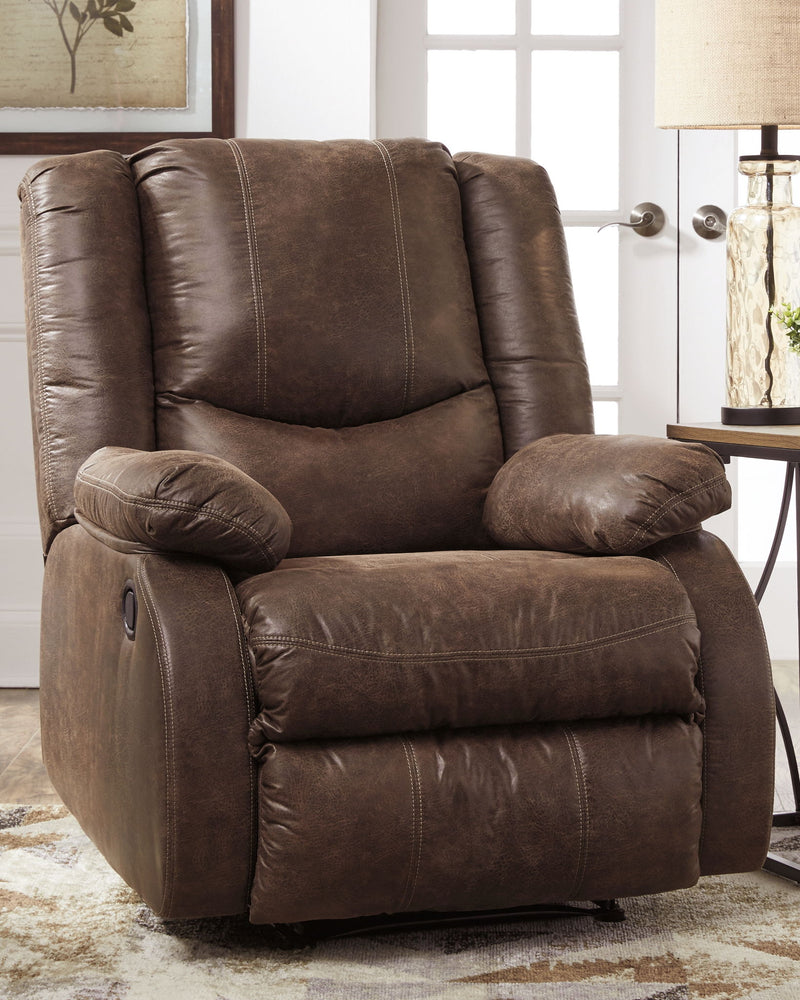 Bladewood - Zero Wall Recliner - Faux Leather - Coffee