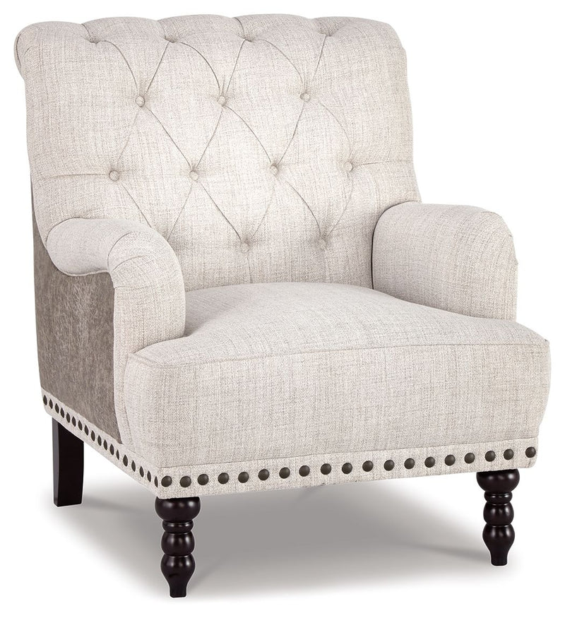 Tartonelle - Accent Chair - Ivory / Taupe