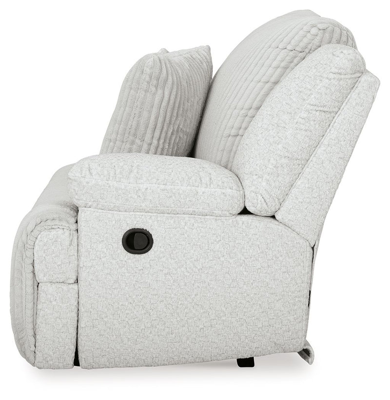Top Tier - Raf Zero Wall Recliner - Fabric - Alloy