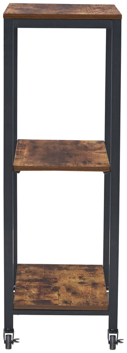 Bevinfield - Bar Cart - Brown / Black