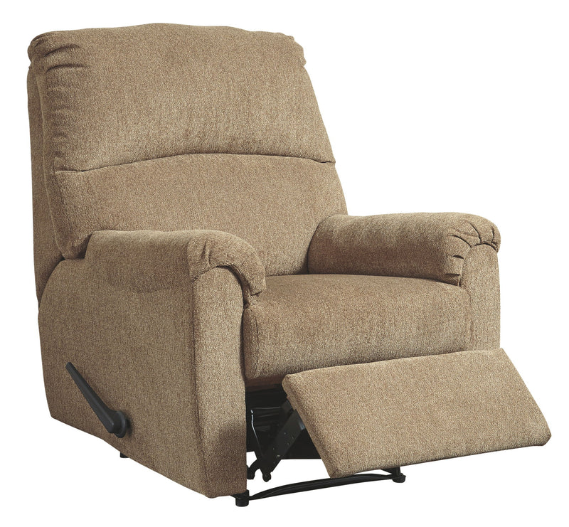 Nerviano - Zero Wall Recliner - Fabric - Mocha