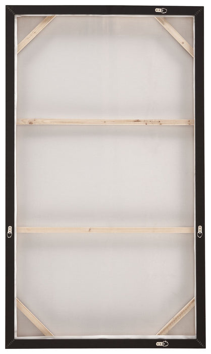 Drewland - Wall Art - Black / Brown / Orange