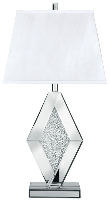 Prunella - Mirror Table Lamp  - Silver Finish