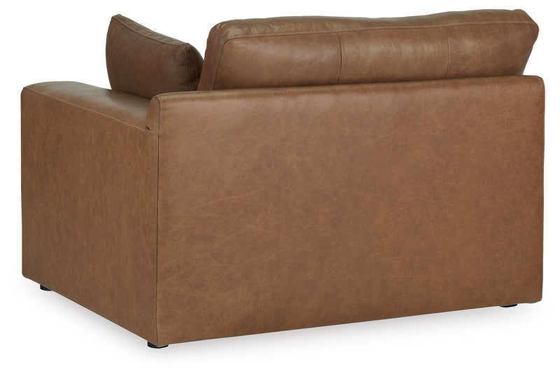Emilia - Raf Corner Chair - Caramel