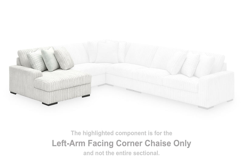 Stupendous - LAF Corner Chaise - Alloy