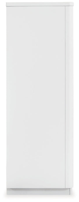 Chalanna - Five Drawer Chest - White