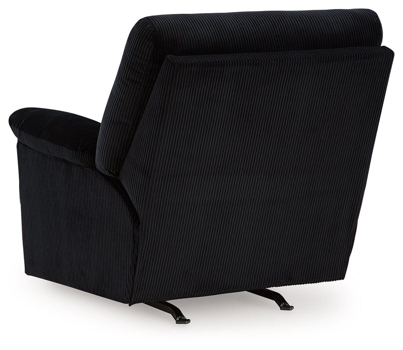 Simplejoy - Rocker Recliner - Fabric - Onyx