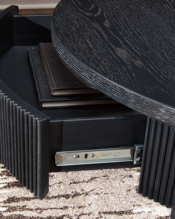 Marstream - Round Cocktail Table - Black