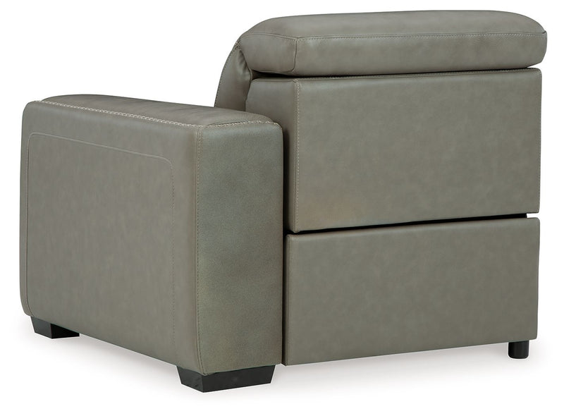 Correze - RAF Zero Wall Power Recliner - Gray
