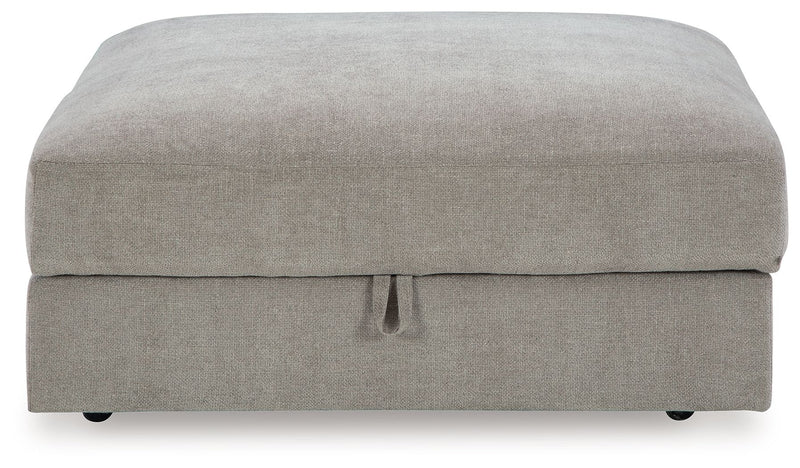 Aslan Court - 7 Pc. - 6-Piece Sectional With Raf Corner Chaise, Ottoman - Pebble
