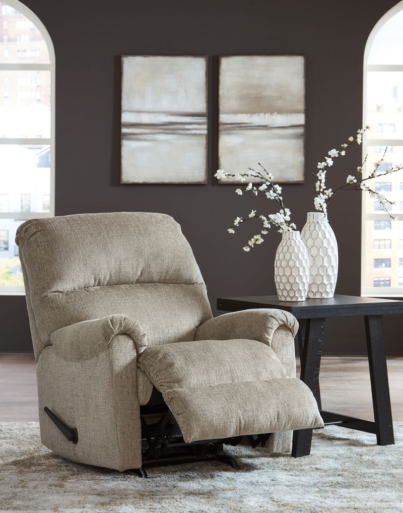 Stonemeade - Rocker Recliner - Fabric - Taupe