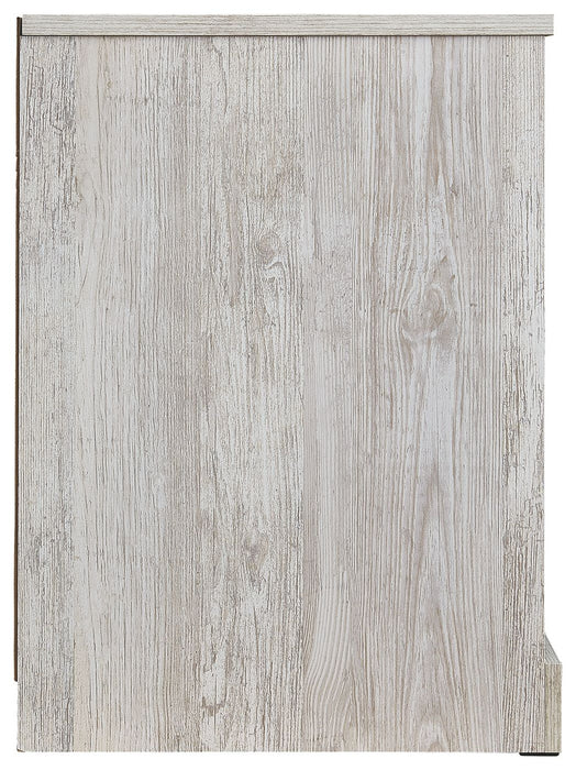 Paxberry - One Drawer Night Stand - Whitewash