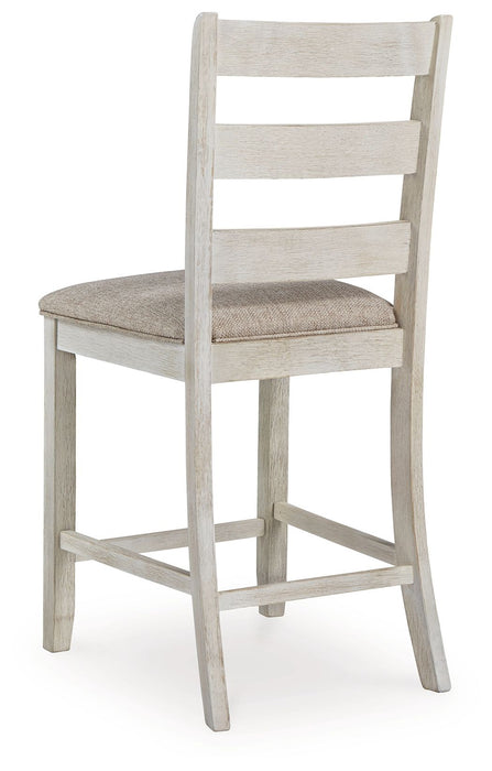 Skempton - Upholstered Barstool (Set of 2) - White