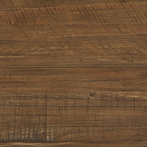 Mackifeld - Round Cocktail Table - Warm Brown