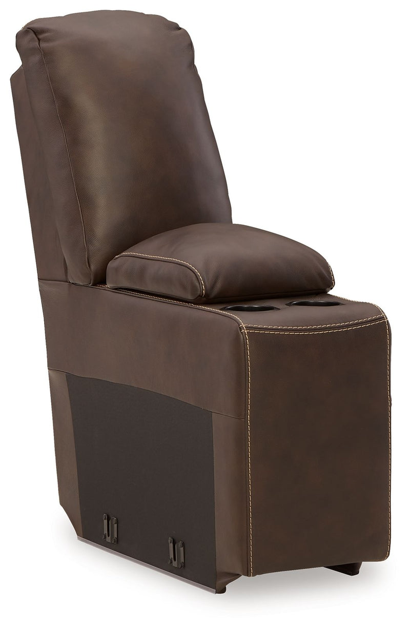 Dunleith - Console w/ Storage - Chocolate