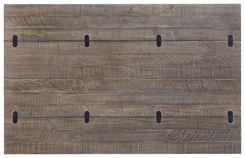 Havalance - Flip Top Sofa Table - Gray / White