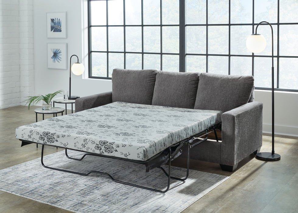Rannis - Queen Sofa Sleeper - Fabric - Pewter