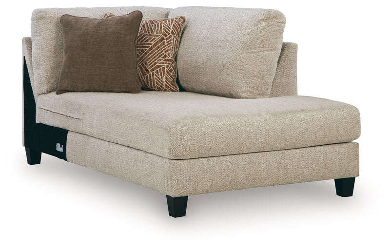 Steelwater Retreat - RAF Corner Chaise - Latte