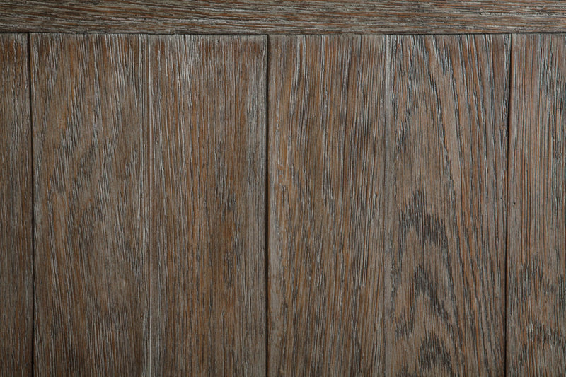 Tyler Creek - Rectangular End Table - Grayish Brown / Black