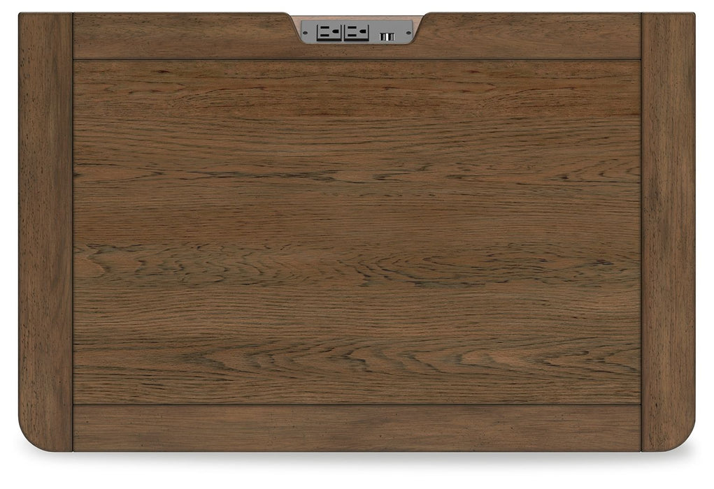 Cabalynn - Two Drawer Night Stand - Light Brown