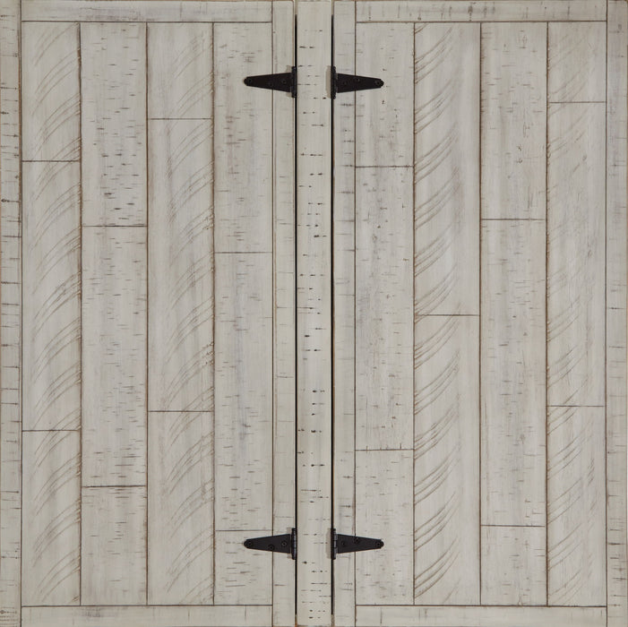 Carynhurst - Cocktail Table with Storage - Whitewash