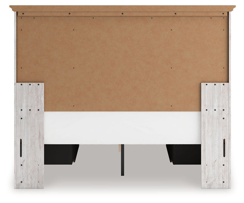 Makidern - Panel Storage Bed