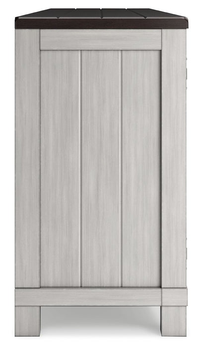 Darborn - XL TV Stand W/Fireplace Option - Gray / Brown