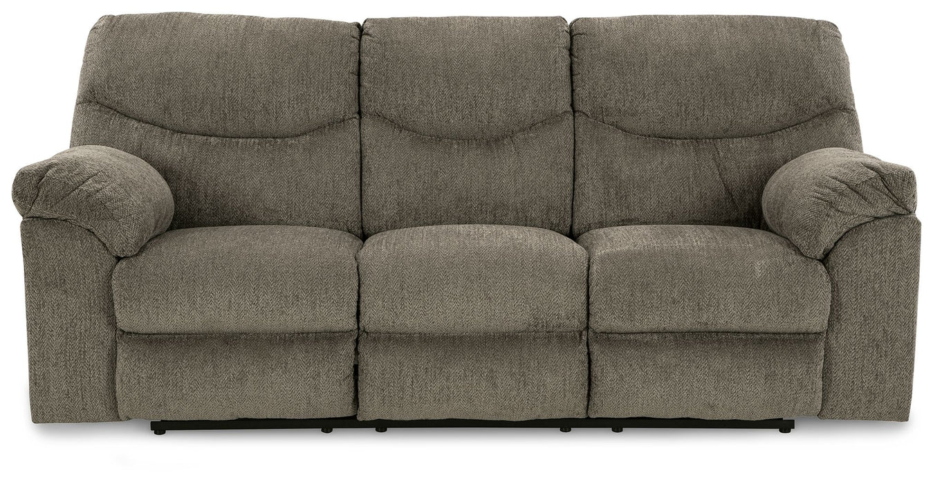 Alphons - Reclining Sofa - Fabric - Putty