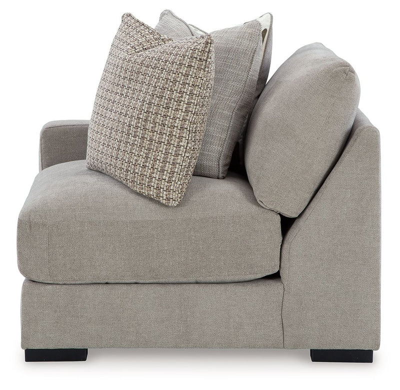 Aslan Court - Laf Corner Chair - Pebble