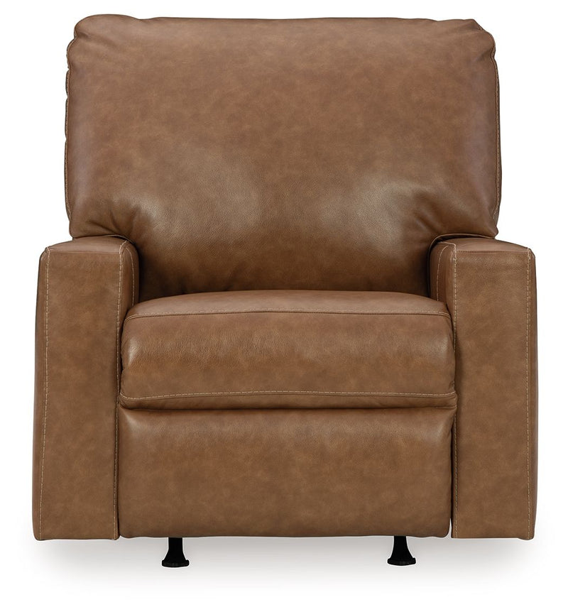 Bolsena - Rocker Recliner - Leather Match - Caramel