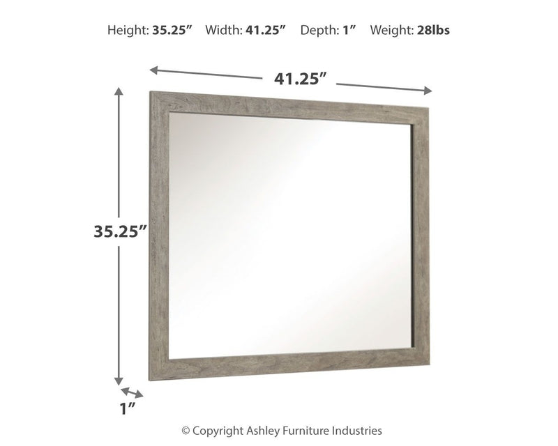 Culverbach - Bedroom Mirror - Gray